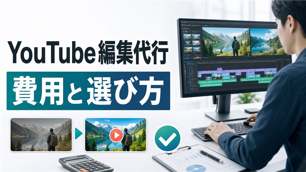 YouTube編集代行の費用相場と依頼先タイプ別の選び方