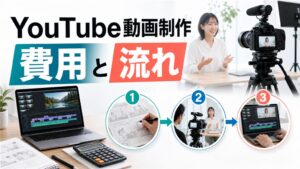 YouTube動画制作の費用相場と流れ｜内製のやり方まで解説