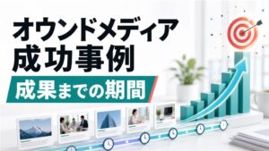 オウンドメディア成功事例に学ぶ共通要因と成果が出るまでの期間
