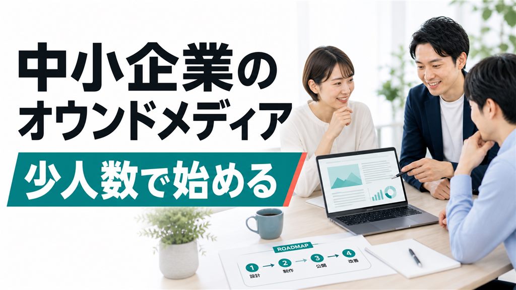 中小企業のオウンドメディアは必要か｜少人数で始める判断基準と成功の型