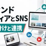 オウンドメディアとSNSの違いは？使い分けと連携のコツ