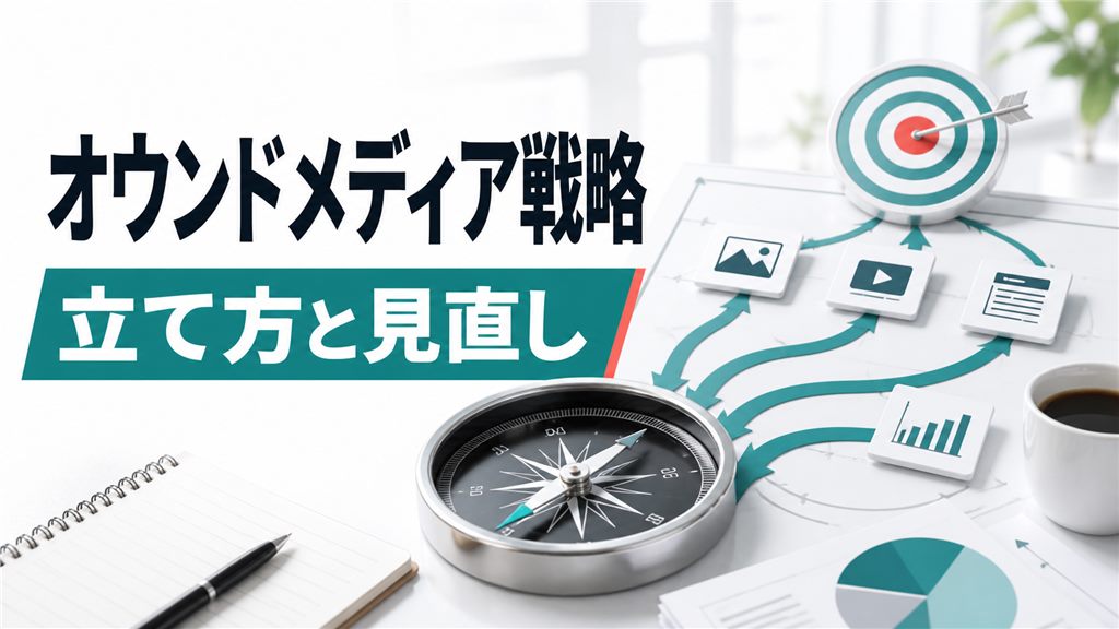 オウンドメディア戦略の立て方と見直しのポイントを解説