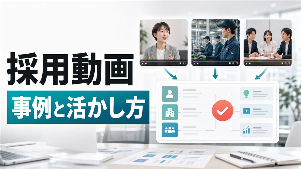 採用動画の事例を型と効果で読み解く｜自社企画への活かし方